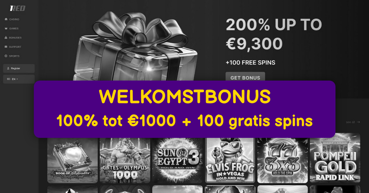 1Red Casino: Beste Online Casino in Nederland